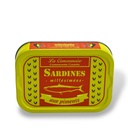 Sardines huile d'olive piment 1/6 115 g - Courtin