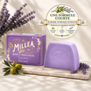 Savon solide à l’huile d’olive parfum LAVANDE 130 gr-  Millea 