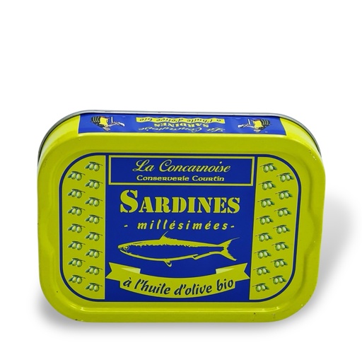 [5172] Sardines à l'huile d'olive 1/6 115 g - Courtin