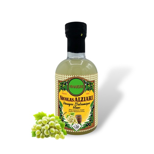 [1160] Vinaigre balsamique blanc 200 ml - Alziari