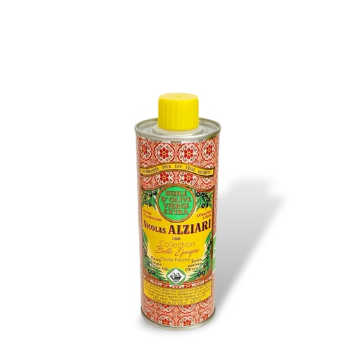 [5550] 250ml Kanister kräftig fruchtiges Olivenöl - Cuvée PAULINE BIO* - Ausgabe BELLE EPOQUE - Alziari