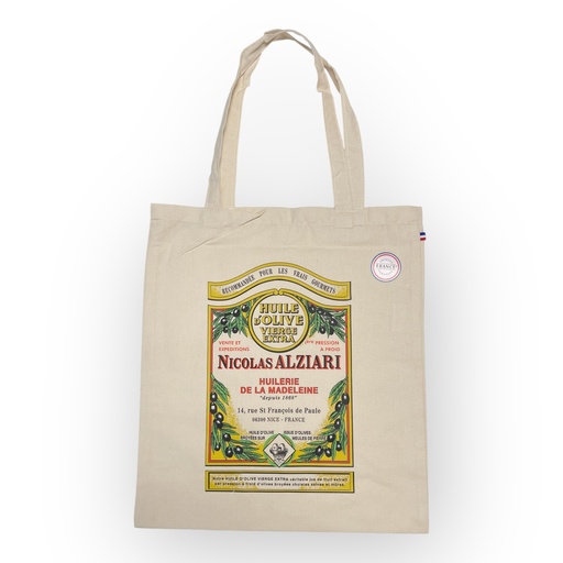 [4517] TOTEBAG 100% coton (tissé et imprimé en France) - ALZIARI 