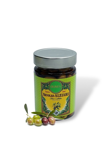 [1031] 220g Glas Cailletier Oliven - Alziari