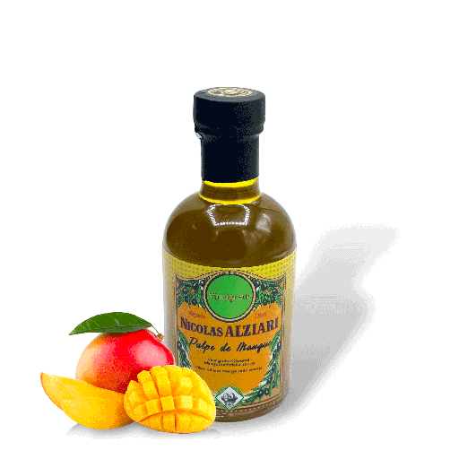 [1263] 200ml Flasche Mango Fruchtfleisch Vinaigrette - Alziari