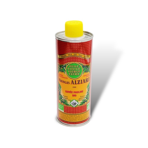 [1746] Bidon 250 ml huile d'olive cuvée Pauline Bio* - Alziari