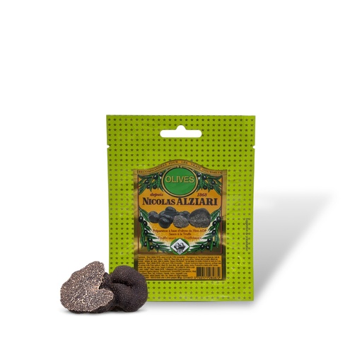 [1820] Olives CAILLETIER sauce Truffe 60g en sachet - Alziari