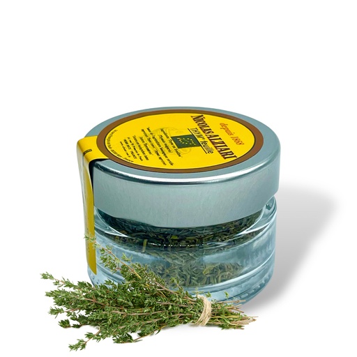 [2058] Thym en feuille Bio* pot 10 g - Alziari