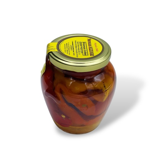 [4931] Poivrons grillés à  l'huile d'olive 280 gr - Alziari