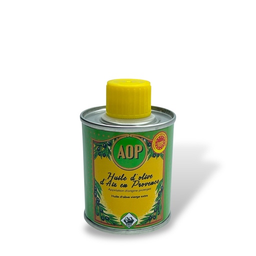 [4957] Bidon d'huile d'olive AOP Aix en Provence 100 ml - Alziari